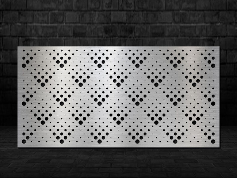 Dizajnový plech — vzor K018 (Kruhy)